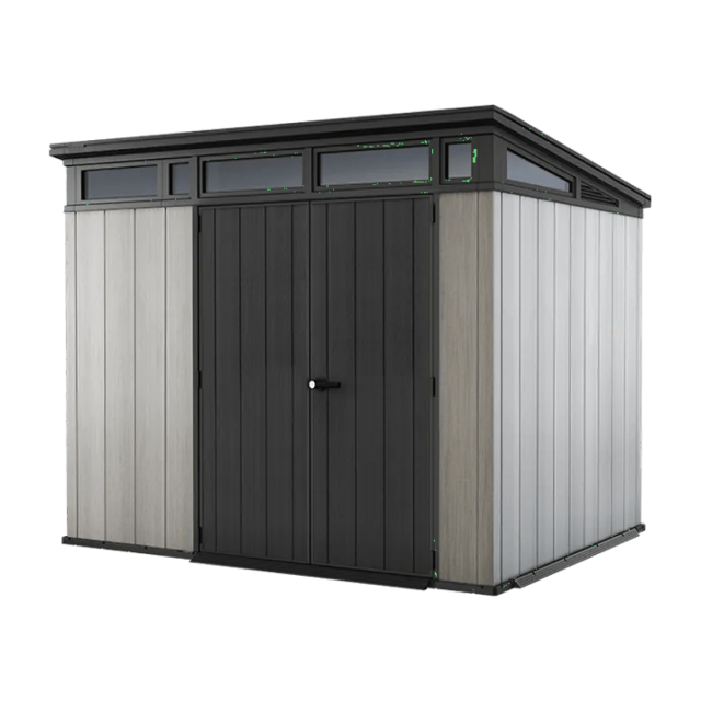 Abri de jardin Keter Artisan 5,8 m², double paroi renforcée acier : vue complète du produit
